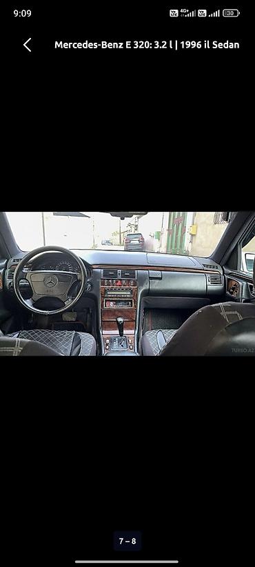 elektrik muhərrik: Mercedes-Benz E 320: 3.2 l | 1996 il Sedan — 4