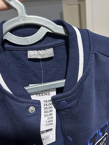 кожаный бомбер: Новинка Бомбер (varsity jacket) для подростков Pepco TEENS - Модель — 8