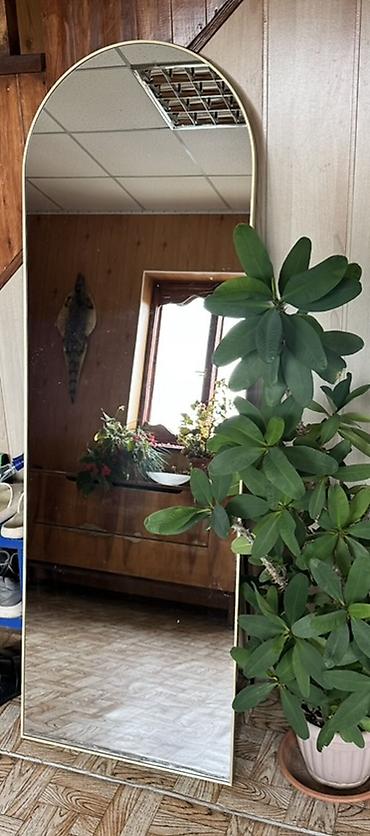 Напольное зеркало в полный рост - Форма: арка (верх полукруглый, низ