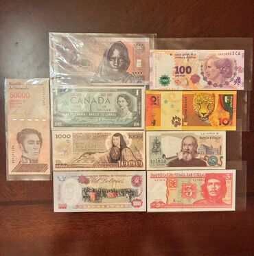 Digər kolleksiyalar: 9 eded Nadir pul. 9 eded banknot kolleksia. Veziyyetleri ela. Esl
