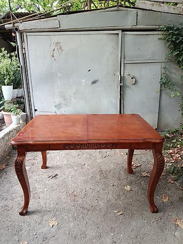 carpayı dəsti: Qonaq otağı üçün, Yeni, Açılan, Dördbucaq masa, 6 stul — 3