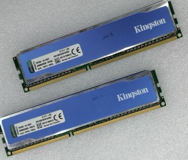 оперативная память hyperx: Оперативдик эс-тутум, Колдонулган, HyperX, 8 ГБ, DDR3, 1600 МГц, ПК үчүн