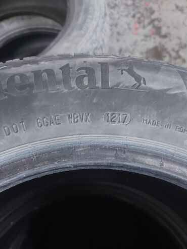 Шины: Шины 195 / 65 / R 15, Лето, Б/у, Комплект, Легковые, Continental