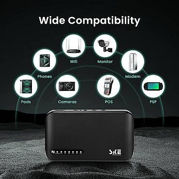 20000: Источник бесперебойного питания Mini UPS SKE POE-830P-LFP 20000mAh — 2