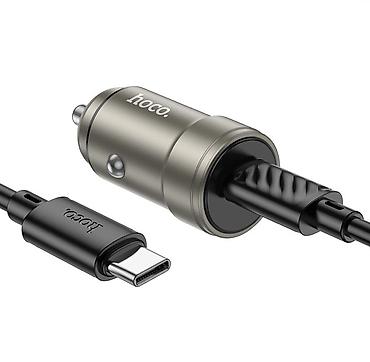 micro usb: Z57 Glorious, автомобильное зарядное устройство с одним Type-C 30W — 3