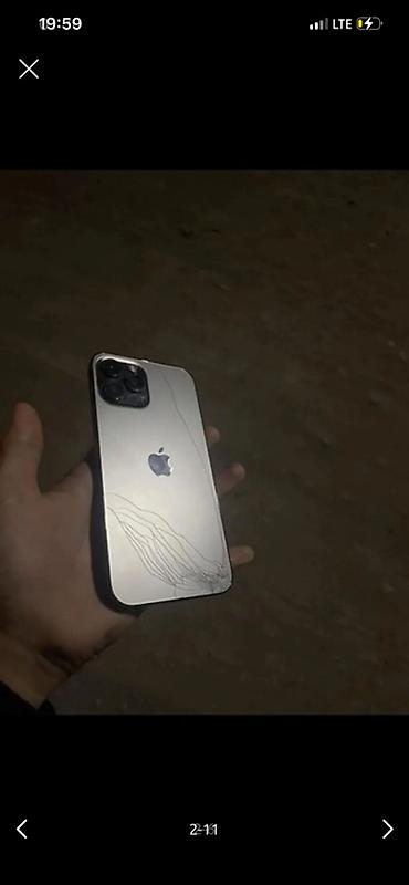 j1 mini: IPhone 12 Pro Max, Б/у, 128 ГБ, Серебристый, Чехол, 100 % — 2