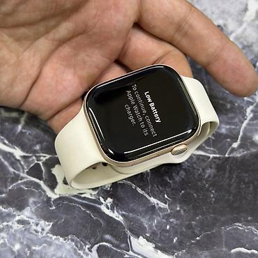 Apple Watch: Apple Watch 10 46 mm GOLD Аккумулятор 100% родной Часы не — 1