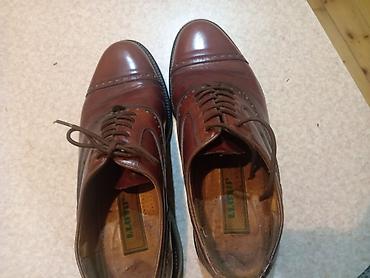 ayaqqabi 36: LLOYD kişi klassik dəri ayaqqabısı - Model: Kap-toe Oxford, broq — 1