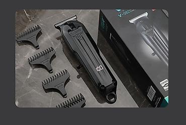 tostur: Trimmer VGR 982 - 6500RPM / 600mAh / 120 Dəqiqə / Cord/Cordles / LED — 3