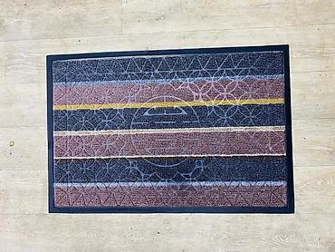 Грязезащитные и придверные коврики: Придверный коврик Новый, Внутренний, 60 см * 90 см, Прямоугольный, цвет - Зеленый, Синий — 5