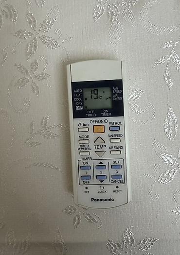 powerful kondisioner: Satılır Panasonic Split Kondisioner – İsitmə və Soyutma – Orijinal — 4