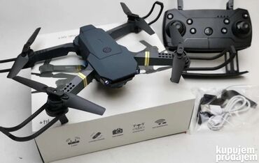 Dronovi: Dron 998 MAX + GRATIS BATERIJA 4k HD Dual kamera DRON SA CETKICAMA NA — 5