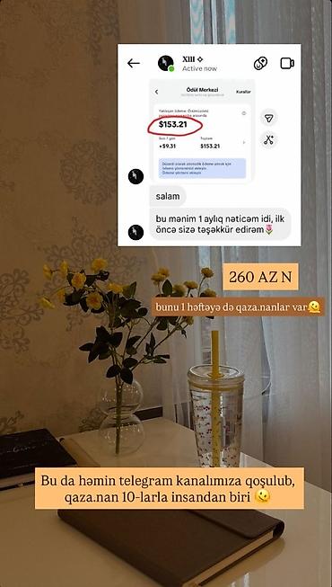 asan sekiller: Xidmət: Onlayn gəlir qazanma üzrə Telegram kanalı və bələdçilik — 1
