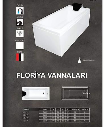 hamam vannasi olculeri: Новый Ванна, Оргстекло, Платная доставка — 4