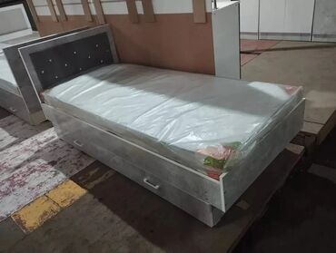 Односпальные кровати: Односпальная кровать, Новый, С матрасом, длина - 200 см — 13