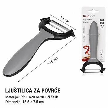KMT Plastični ljuštilac za kožu 2419150 Praktična ljuštilica za