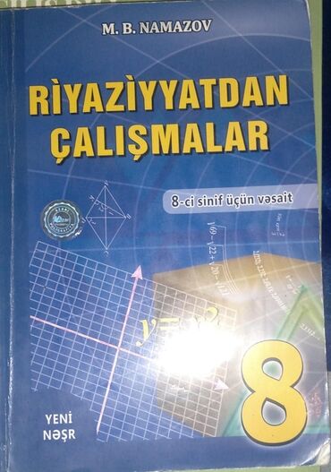 riyaziyyat 10 cu sinif dərslik pdf: Riyaziyyat Çalışmaları 8ci sinif 6.50alinib 4azn satılır Ünvan 326tam