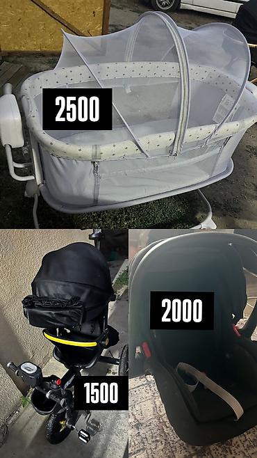 Продается Коляска Вело коляска Авто кресло Манеж Электрический манеж at lalafo.kg Продается Коляска Вело коляска Авто кресло Манеж Электрический манеж