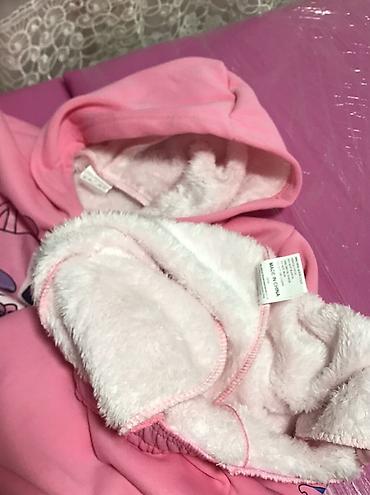 čile trenerka: Roze komplet trenerke za decu sa kapuljačom i printom crtanih likova — 6