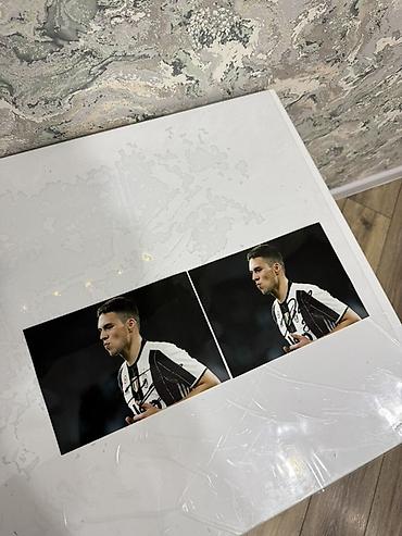 İdman və istirahət: Məhsul: Juventus oyuncusu imzasi SUBUT VAR! Avtoqraflı futbolçu — 2