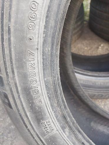 Шины 215 / 60 / R 17, Всесезонная, Б/у, Пара, Легковые, Япония, Bridgestone