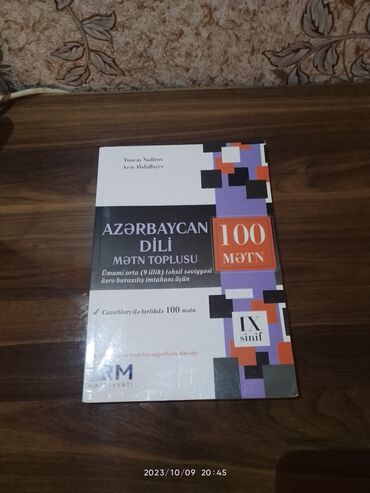 8 ci sinif azerbaycan dili testleri cavablari: 9-cu sinif Azerbaycan dili metn toplusu. Cüzi işlenmiş. amma içi