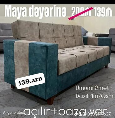 Divanlar: Di̇van-kravat, Yeni, Açılan, Bazalı, Parça, Ödənişli çatdırılma — 14