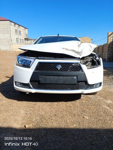 запчасти портер 1: Ağ rəngli sedan – Brilliance H530 (emblemlər və salon dizaynına uyğun)