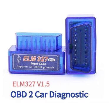 тюнинг машина: Автосканер ELM 327 OBD 2 версия 1.5, 1 плата, Автодиагностика