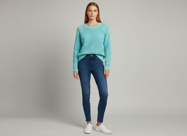 sweter z cekinami zara: Zavanna, Women`s sweater, size M