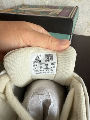 Women's Sneakers and athletic shoes: Кроссовки "Shaft 910" от Peak Sport выполнены в белом цвете с — 5