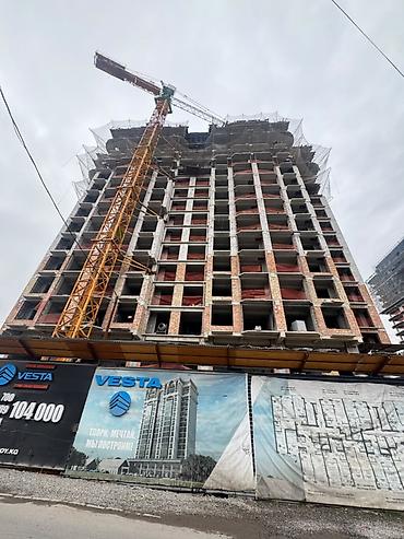 48: 1 комната, 58 м², Азия Молл Элитка, 13 этаж, ПСО (под самоотделку) — 2