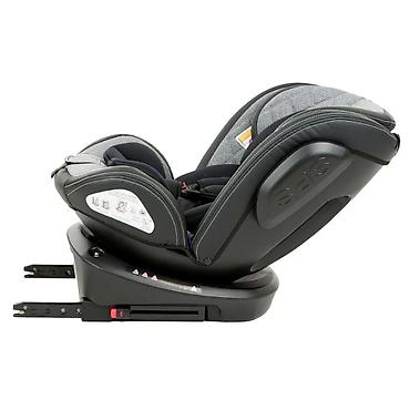 termo helanki: KIKKA BOO STARK ISOFIX – autosedište 0–1–2–3 (0–36 kg), svetlosivo — 6