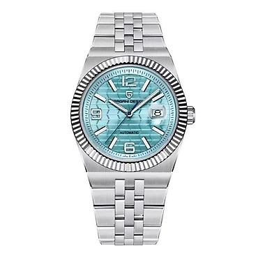 Ručni satovi: PAGANI DESIGN PD-YS027 - 40.5mm -Plava- Rolex Land-Dweller Potpuno — 9