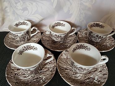 Ostali antikviteti: Solje engleske za kafu,caj Ironstone iz 70ih.god. Engleske solje — 9