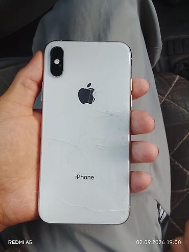 iphone 8 plus mts: IPhone Xs, 64 ГБ, белый косяк только трешина на заднем крышке - — 1