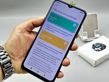 second hand mobile: Poco M5, Б/у, 128 ГБ, цвет - Черный, 2 SIM — 10