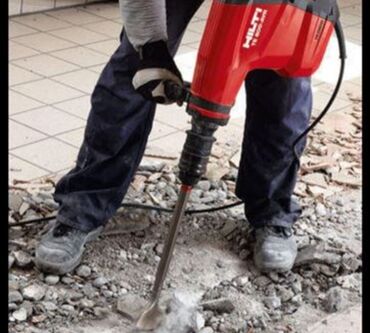 montaza i demontaza namestaja: Stemovanje Skidanje plocica rusenje Busenje betona