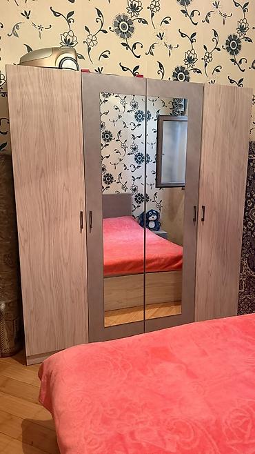 balkon şkaf: Yataq otağı mebel dəstixxcxc Tərkibi: - Çarpayı: ikinəfərlik, ağac — 4