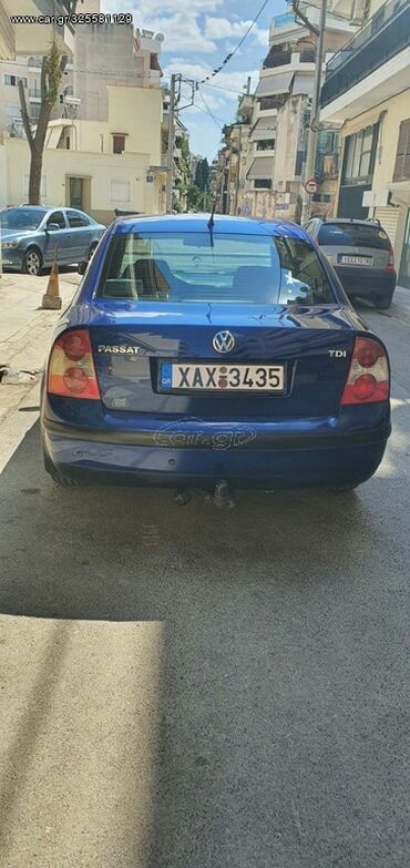 Οχήματα: Volkswagen Passat: 1.9 l. | 2004 έ. Λιμουζίνα