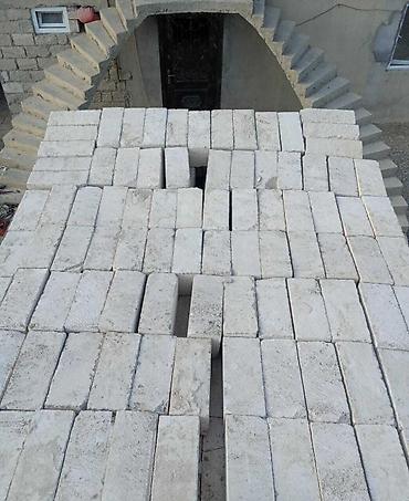 KUBİK DAŞ ( MİŞAR DAŞI ) Standart eyni ölcüdə (40sm×19sm×16.5sm) bərk