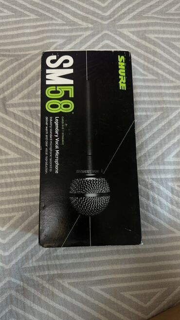Вокальные микрофоны: Продаю микрофон Shure SM58 — кардиоидный динамический вокальный