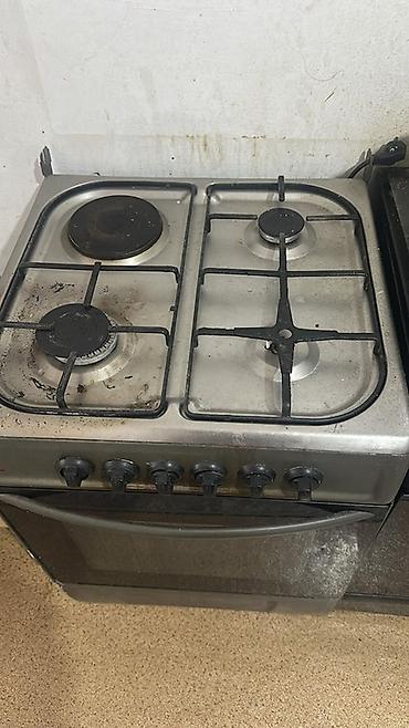 beko плита: Комбинированная кухонная плита с духовкой - Варочная поверхность: 4 — 1