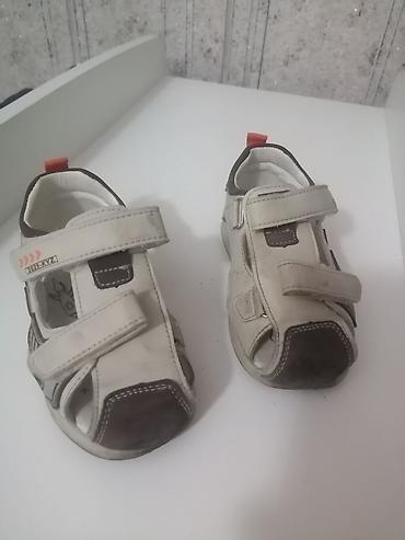 ag cins: Uşaq sandal cütü - Model: bağlanması cüt “cırıltılı” (velkro) ilə — 1