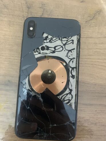 куда можно продать телефон на запчасти: IPhone X, Черный