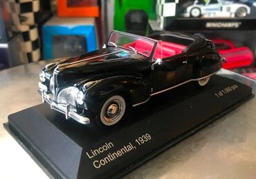 Avtomobil modelləri: Коллекционная модель Lincoln Continental black 1939 Limited Edition — 10
