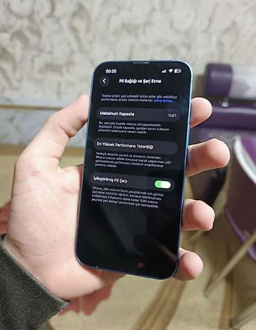 iphone cs: IPhone 13, 128 GB, Mavi, Face ID — 6