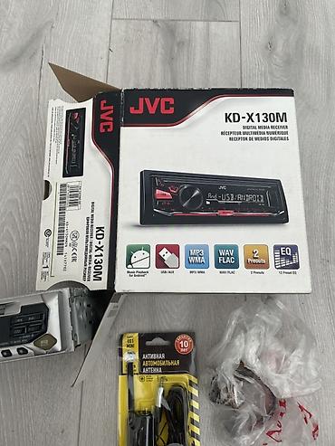 Автоэлектроника: Автомобильная магнитола JVC KD-X130M + комплект Состав набора: - — 2