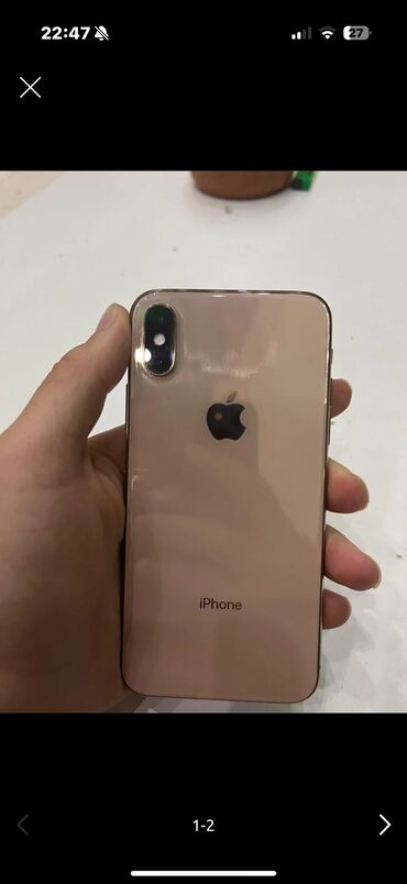 Apple iPhone: IPhone Xs, 512 GB, Qızılı