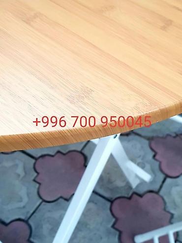 Складные походные столы: Складной походный стол, Новый, ЛДСП, цвет - Черный — 10